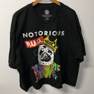 Notorious P.U.G. Black T-shirt- Canadian Kennel Club 3XL